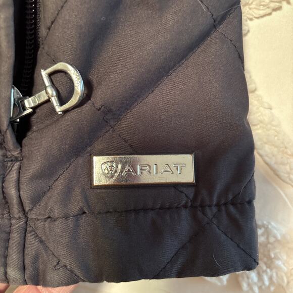 Ariat International Fit For A Rider Womens Quilted Full Zip Moto Jacket S/P - Picture 3 of 9